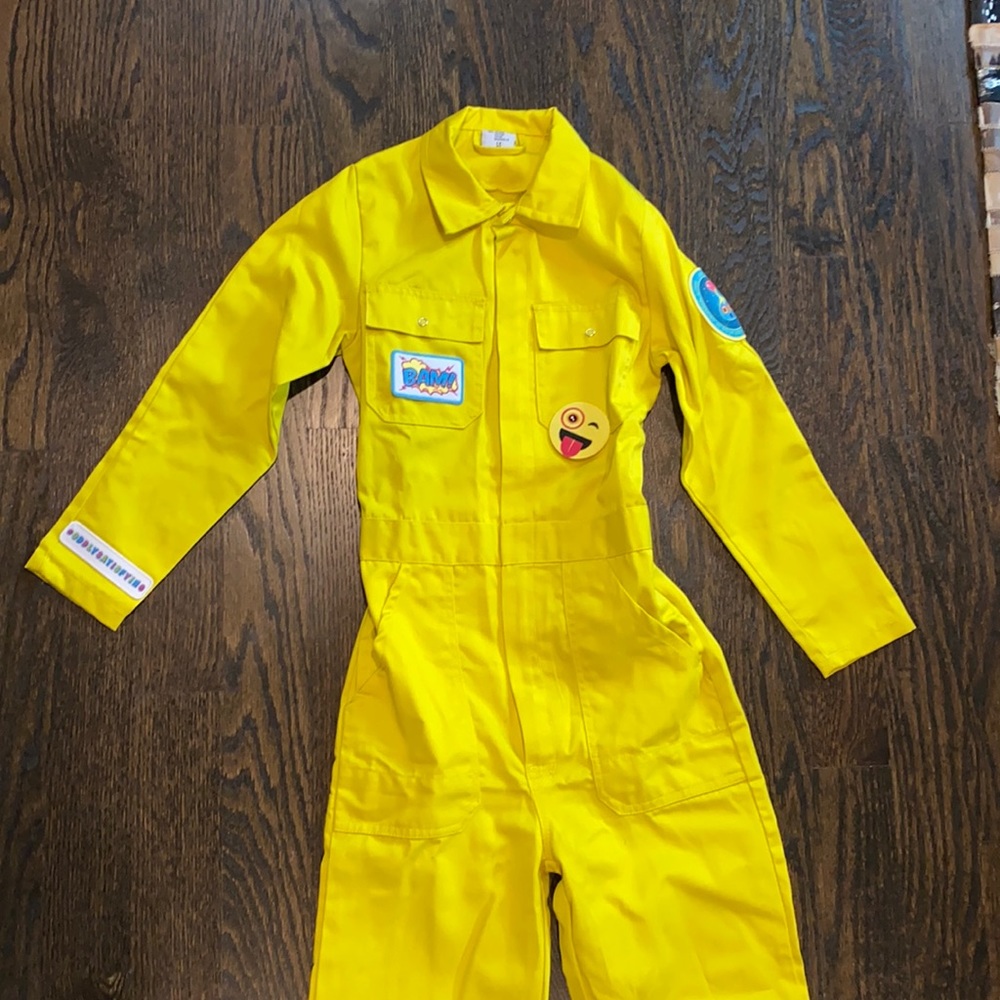 custom Sloomoo Slime Institute coverall costume
